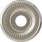 Ekena Millwork Berkshire PVC Medallion (Canopies up to 5 3/4"), 13"OD x 3 1/2"ID x 3/4"P, Bright Coat Chrome CMP13BEBCR - alternate 1